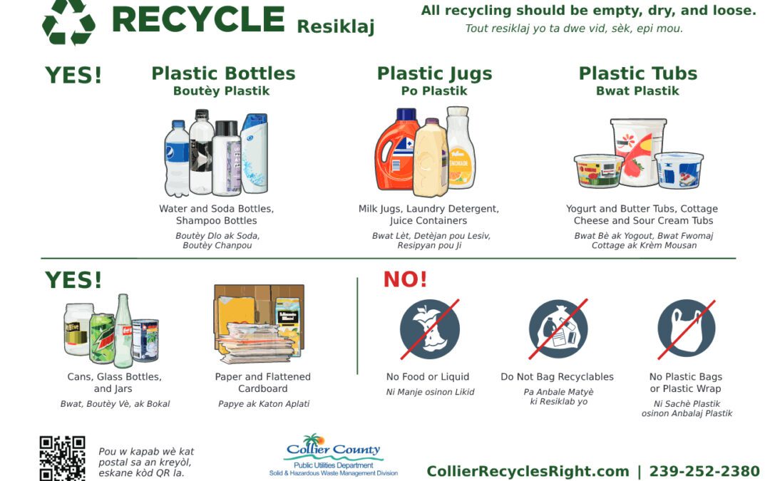 WM and The Recycling Partnership Select Collier County for Pilot Initiative to Increase Recycling