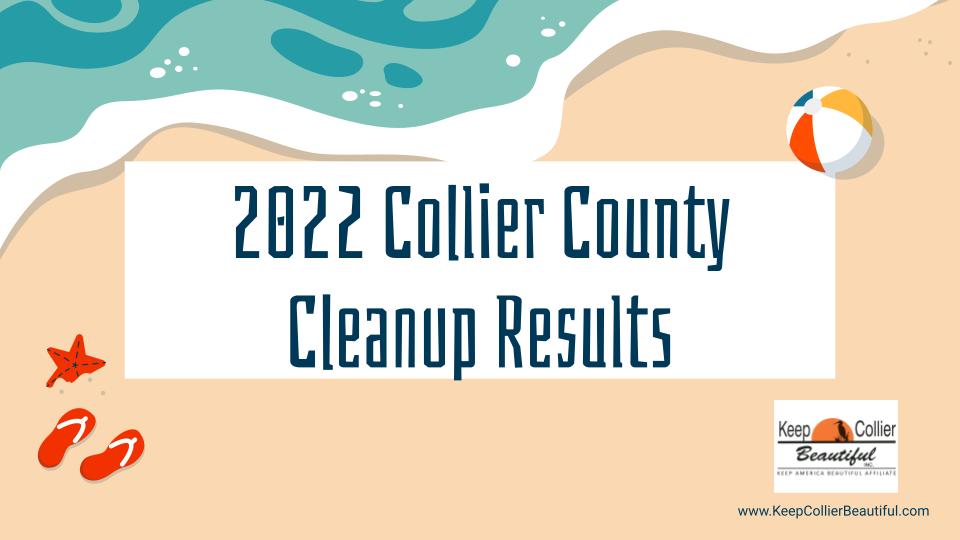 2022 Collier County Cleanup Report